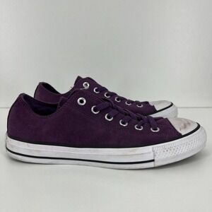 Converse CONS CTAS Pro OX Low Top Sneakers Nightfall Violet Suede Women's Size 8